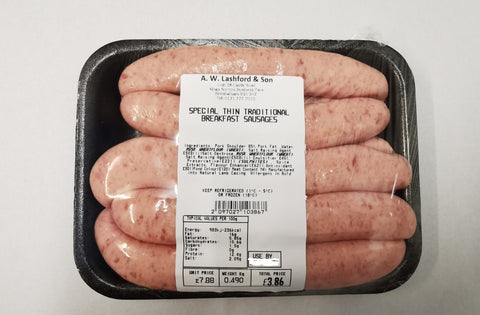 Lashford's Original sausage